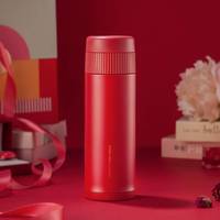 PINKAH 13 oz en acier inoxydable isolé flacon infuseur à thé tasse thermos avec passoire amovible forme de flacon pour le thé en vrac