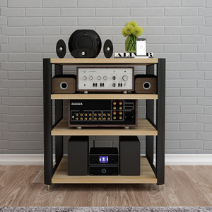Support Audio à coins arrondis <span class=keywords><strong>HIFI</strong></span> DK-014, étagère, armoire d'amplificateur, plancher multicouche, support d'armoire Aome, support de haut-parleur - Product Image 2