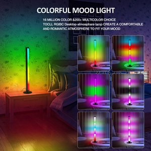 Lampe de bureau moderne avec application et télécommande, éclairage d'ambiance de bureau, lampes de chevet RGB, lumière de table musicale rythmique - Product Image 3