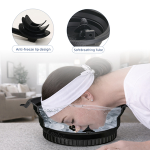 สินค้าขายดีประจำปี 2026 อุปกรณ์เสริมความงาม ชามน้ำแข็งซิลิโคนพับได้พร้อมถาดน้ำแข็งและฝาปิดในตัว - Product Image 4