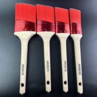 Ensemble de pinceaux Chopand, nouveau style, qualité supérieure, manche en bois, pour peinture murale et teinture de clôtures