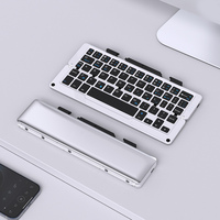 Keyboard Desktop Lipat Aluminium Alloy Berkualitas Tinggi Kustom