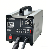 Soudeuse par points PRO pour débosselage de carrosserie, soudeuse à goujons pour carrosserie automobile avec puissance réglable, machine portable de réparation de bosses pour atelier de carrosserie