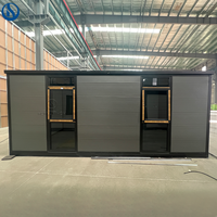 Vente en gros de maisons préfabriquées en conteneurs extensibles de 20 pieds, 30 pieds et 40 pieds, structure en acier, bâtiment préfabriqué, maison mobile, maison modulaire