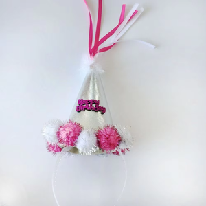 बच्चों को जन्मदिन के बाल बाल-बाल उपहार लड़कियों के लिए बड़े सीक्वेन ताज हेडबैंड बाल - Product Image 4