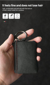 Bolsa para llave de coche con logotipo personalizado a <span class=keywords><strong>precio</strong></span> de mayorista para Faraday Alcantara BMW/Benz/Audi/Porsche - Product Image 4