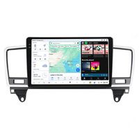 Lecteur multimédia pour Benz Classe M W166 GL X166 2011 - 2015, caméra 360°, WIFI+4G sans fil, Carplay Auto, autoradio Android