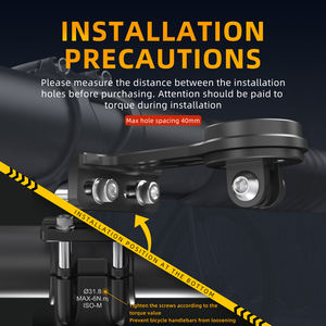 Support de GPS pour ordinateur de vélo en alliage d'aluminium CYCLAMI S8, design personnalisé, pour VTT et vélo de route, pièces de cyclisme, capteur IGSPORT - Product Image 4