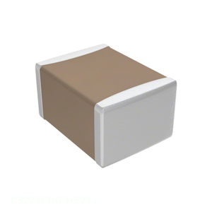 Condensateur céramique 1210 (3225 métrique) à montage en surface MLCC 0,039 µF C3225C0G1H393J CAP CER 0,039 µF 50V C0G 1210 - Product Image 1