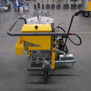 Tự hành đôi Dispenser nhựa nhiệt dẻo đường đánh dấu máy với động cơ cho chiều rộng khác nhau của vỉa hè dòng - Product Image 5