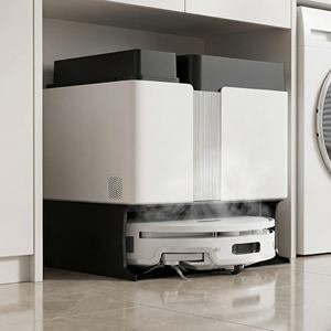 เครื่องดูดฝุ่นไร้สายแบบหุ่นยนต์ ดูดฝุ่นได้ทั้งแบบเปียกและแห้ง แรงดูด 20000pa ควบคุมด้วยเสียง 3 in 1 - Product Image 1