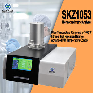 SKZ1053C Signal TG et signal T de température Communication USB RT1600C Analyseur thermo gravimétrique (TGA) à plage de température maximale - Product Image 1