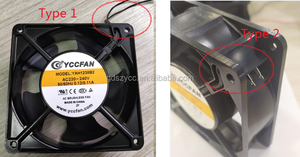 OEM ODM冷却风扇120毫米220v交流轴向冷却器120x120x38 YAH1238B2 - Product Image 5