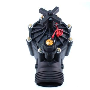 Válvula Solenoide de Riego Zw AC 24V con Revestimiento Plástico para Control de Flujo en Riego Agrícola - Product Image 1