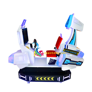 Machine de jeu d'arcade électronique pour enfants, tir et combat, avion de combat Warhawk, couleur personnalisée anglaise 1 - Product Image 4