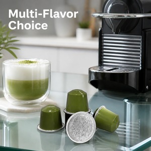 Innovative Matcha Green <b>Tea</b> Capsules Uji Style Multi Flavor Selection High Quality Pods For Modern Coffee <b>Maker</b> Supply - Product Image 2