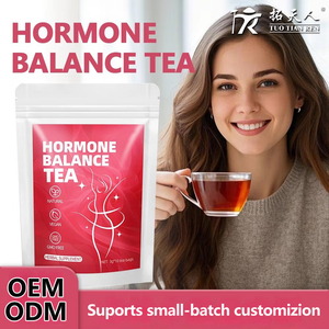 <span class=keywords><strong>Tisane</strong></span> Équilibre Hormonal Féminin Framboise, Feuilles de Sureau, Menthe, Gingembre Infusion Froide Prête à Prendre Qualité Supérieure 10 Petits Sachets Utérus - Product Image 1