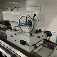 Tour CNC horizontal à lit plat haute précision et robuste CK61100 avec commande GSK, broche simple et mandrin à 4 mors