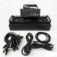 Telefonfarm-System für 1000 Android-Geräte, 20-Port USB 3.0 OTG Ethernet HUB Box, Software für Telefonfarm-Maschinen und -Rigs