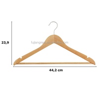 Percheros Para Colgar Cintres Personnalisés Placard En Gros Antidérapant Costume En Bois Cintre Avec Logo Pour Chiffons