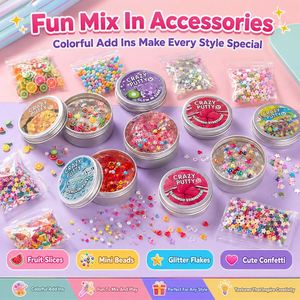 Dessert Crystal <b>Slime</b> Putty <b>Toy</b> Kawaii Creamy Smooth Non Sticky Stress Relief Classroom Prize Retailer Wholesale - Product Image 3