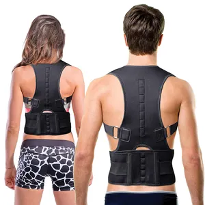 Wholesale Best Full Back Body Support Magnetic Back Brace Posture Corrector for Improves Posture and Provides Lumbar Support