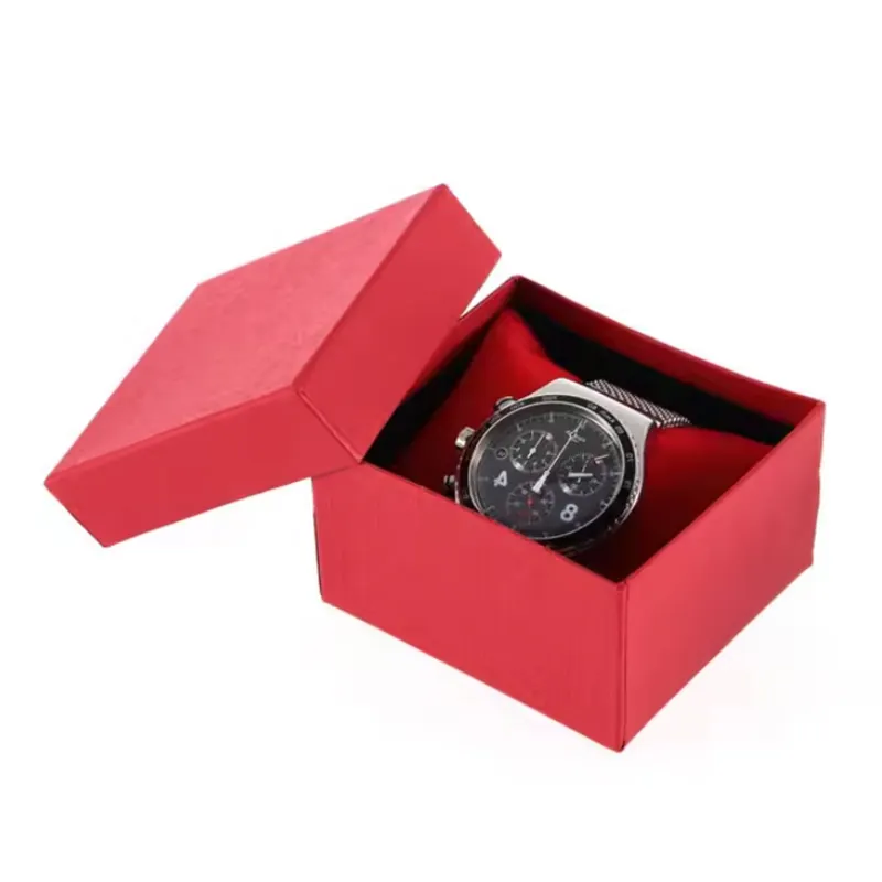 Individuelles Design uhr Kartonverpackung Papierboxen uhr Geschenkbox für Uhren