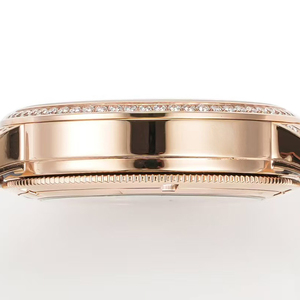 Montre élégante pour femme avec cadran en nacre bleue, boîtier en or rose, mouvement mécanique, phase de lune, nouvelle collection 2026, étanche - Product Image 5