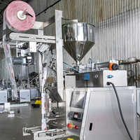Machine d'emballage automatique pour sachets de liquides comestibles, d'huile, d'eau, de condiments, de mayonnaise