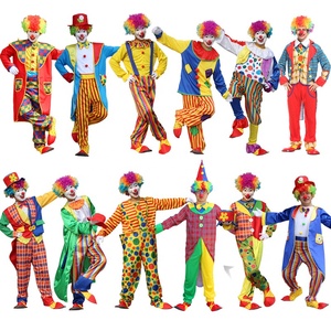 Costume de Clown Adulte pour Halloween, Ensemble pour Spectacle Scénique, Unisexe, Matière Polyester, Personnage <span class=keywords><strong>Echo</strong></span> - Product Image 5