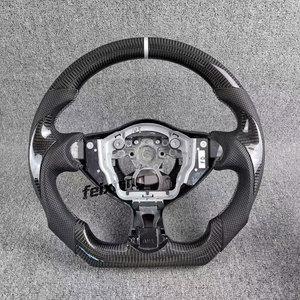 Volant de voiture sport en fibre de carbone amélioré pour <span class=keywords><strong>Infiniti</strong></span> Q50/Q50L/Q60/Q30/<span class=keywords><strong>G35</strong></span>/G37/FX35/QX70/M37/QX80/ESQ/EX/JX/Nissan - Product Image 4