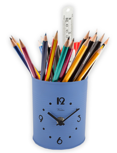 Horloge murale 2023 style simple avec pot de fleurs intégré, idéale pour la maison et le bureau - Product Image 3