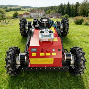 Agricultural Remote Controlled Robotic <strong>Lawnmower</strong> All Terrain Adaptable High Powered Mini Wheeled Self Propelled <strong>Lawnmower</strong> - Product Image 3