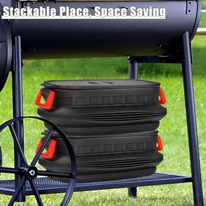 Conteneurs de stockage de granulés de bois avec Kit d'autocollants Scoop Poubelle/seau/conteneurs Fumeur Pellet Storage Grill Accessoire - Product Image 5