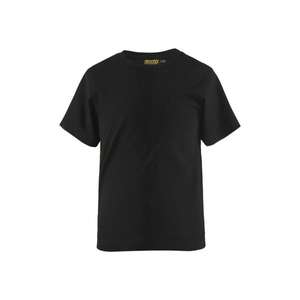 BLAKLADER - 880210309900C128 T-shirt enfant Noir-EAN 7330509389331 TRAVAIL T-SHIRTS ET POLO - Product Image 1