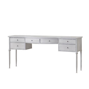 French Style <b>Console</b> <b>Table</b> <b>Marble</b> Top White Entryway Living Room Furniture - Product Image 5