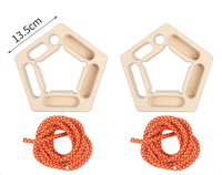 UNIQ Multifuncional Madera Gimnasio Anillo Dedo Tablero de entrenamiento Ejercicio Dedo Agarre Pull-up Escalada Entrenamiento