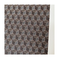 Motif d'impression stéréoscopique 3D PVC cuir PU vinyle cuir synthétique artificiel pour sac/couverture de livre/portefeuille