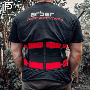 เข็มขัดยกน้ำหนักนีโอพรีน/ไนลอนแบบปรับได้-อุปกรณ์ฟิตเนสแบบปรับได้สำหรับทุกเพศทุกวัย พิมพ์โลโก้ตามสั่ง กำไรดีจากกีฬา - Product Image 5