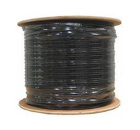 Cable Ethernet UTP Cat5e de Cobre para Entierro Directo (Relleno de Gel) Cable para Exteriores 23AWG de 8 Conductores Sólidos