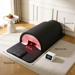 Cápsula de Sauna Lingvita, Precio Directo de Fábrica, Iones Negativos, Cabina Térmica de Relajación Profunda para <span class=keywords><strong>Centro</strong></span> de <span class=keywords><strong>Belleza</strong></span> - Product Image 2