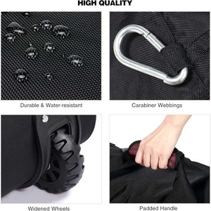 Échantillon gratuit, best-seller, sacs d'équipement de hockey sur glace personnalisés, imperméables et durables, avec compartiment séparé pour les chaussures - Product Image 4