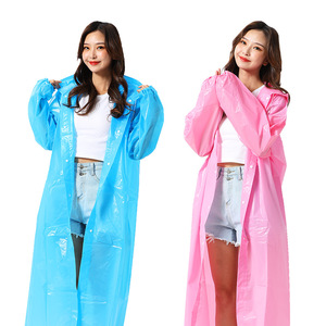 Impermeable Portátil para Senderismo, Grueso, Desechable, de EVA, Anti-Tormenta, para Adultos y Niños, Capa de Lluvia para Viajes al Aire Libre - Product Image 1