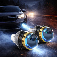 Personnalisation directe d'usine, phare antibrouillard de 3 pouces, 3 couleurs, pour Toyota RAV4, VW Amarok, BMW X5 E53, Lexus RC 2017, Infinity QX30