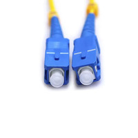 Rakitan perlengkapan serat optik GYTA333 1 + 5/1.7 G652D 30 CORE/1 CORE sc/apc kabel tambal sulam serat optik dupleks