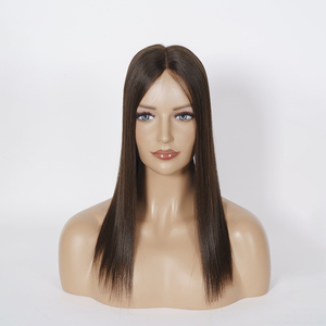 Topper de Encaje de Cabello Humano Virgen Europeo Directo de Fábrica para Mujeres, Transpirable, Red de 0.11, Topper Frontal de Encaje de 5"x6" para Pérdida de Cabello en Mujeres - Product Image 4