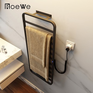 Barre chauffant électrique pour serviettes, en acier inoxydable, avec contrôle wifi, support mural d'hôtel - Product Image 6