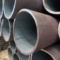 Tubo de Acero sin Costura de Pared Delgada Laminado en Caliente ASTM A53 Gr.B 7.638*0.394 para Componentes de Soporte y Estructuras Industriales Generales
