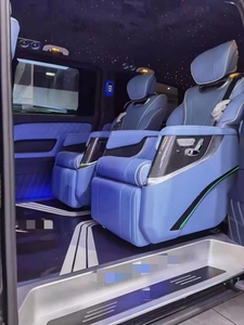 Asientos de Limusina YLA para Hyundai <span class=keywords><strong>H1</strong></span> con Cargador Inalámbrico, Interruptor Táctil y Asientos de Lujo Convertibles para Van - Product Image 4