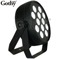 Paquete de 12 Luces de Proyección RGBW DMX512 de 10W, 120W, Aleación de Aluminio, Alto CRI 90
